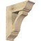 Ekena Millwork Legacy Traditional Rough Sawn Bracket w/ Offset Brace, Douglas Fir, 8"W x 22"D x 26"H BKT0806X22X26LEC01RDF - alternate 1